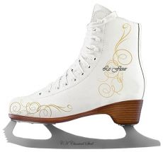 Хоккейные коньки СК (Спортивная коллекция) Le Fleur 50/50% Leather (2013, взрослые)
