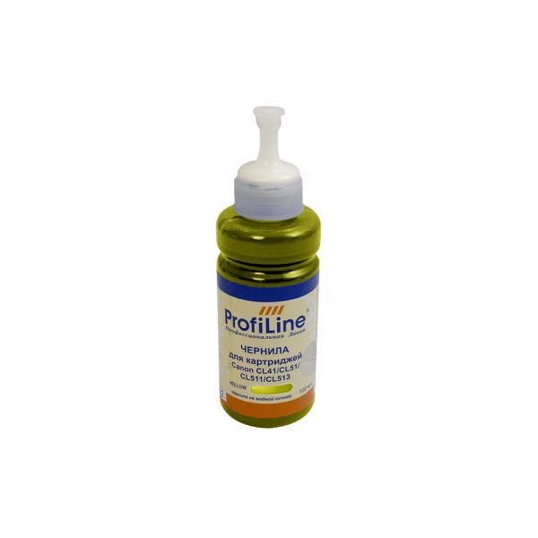 Картридж для принтера и МФУ ProfiLine PL-INK-CL 41-Y желтый (yellow) (PL_INK_CL-41_Y_100ml)