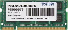 Оперативная память Patriot 2GB DDR2-800 PSD22G8002S RTL