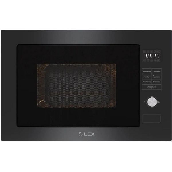Встраиваемая микроволновая печь LEX BIMO 25.01 BL 900 Вт, черный